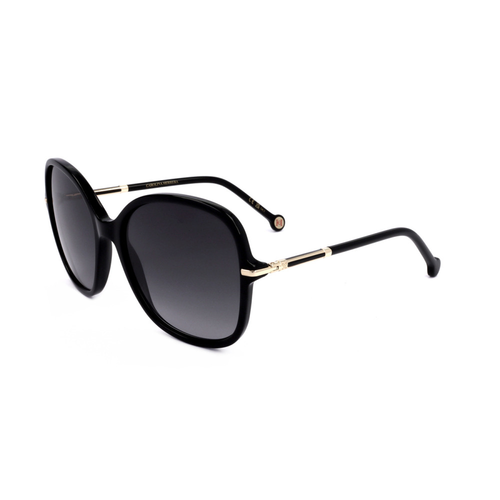 NEW Carolina Herrera HER 0269/S 08079O Black Sunglasses authentic